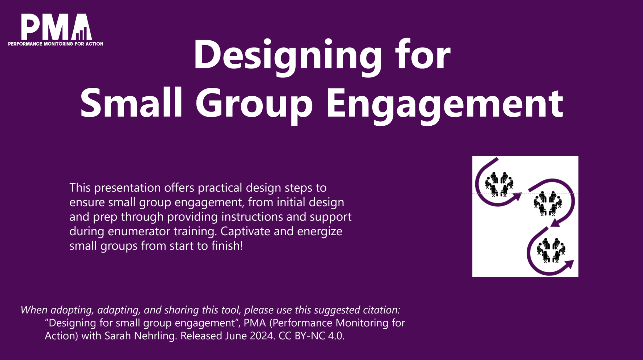 Designing for Small Group Engagement